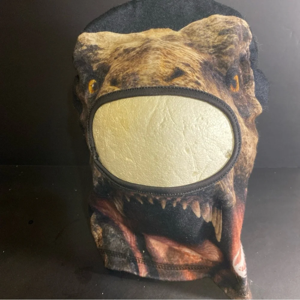 Jurassic World Camp Cretaceous‎ Balaclava Ski Mask Winter Hood Cold Weather-VGUC